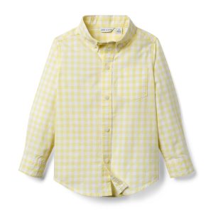 Gingham Poplin Shirt