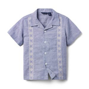 The Embroidered Cabana Shirt