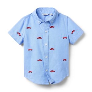 The Embroidered Oxford Shirt