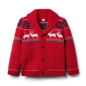 The Festive Fair Isle Cardigan