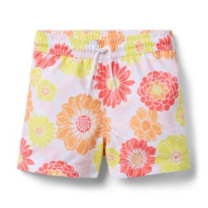 Recycled Floral Swim Trunk