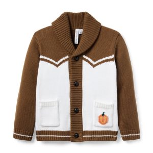 The Iconic Pumpkin Cardigan