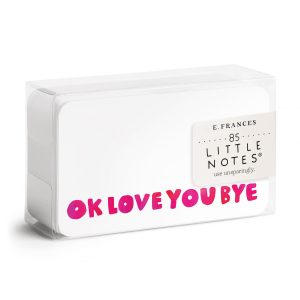 OKLOVEYOUBYE Little Notes®