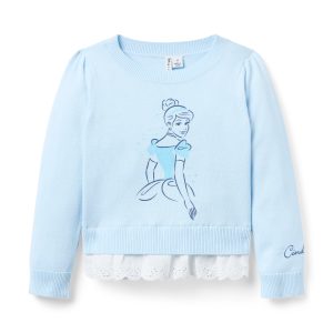 Disney Cinderella Ruffle Sweater
