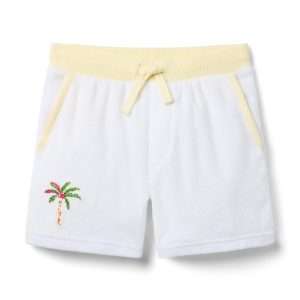 Serena Williams x Janie and Jack Palm Terry Short