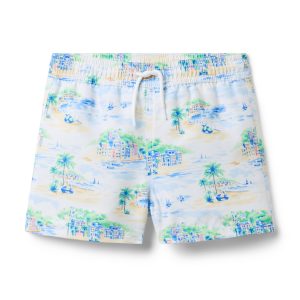 Recycled Getaway Swim Trunk