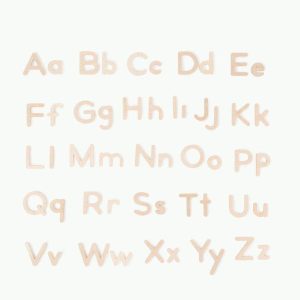 Wooden Letters