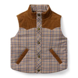 The Western Plaid Vest