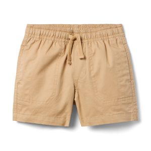 Twill Patch Pocket Pull-On Short
