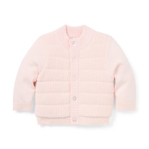 Baby Quilted Sweater Jacket