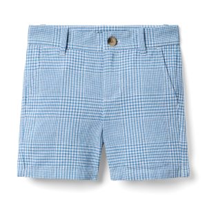 Tattersall Linen-Cotton Short