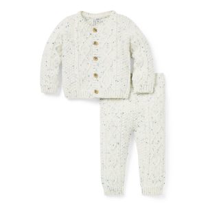 Baby Cable Knit Matching Set