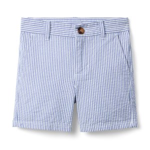 Striped Seersucker Short