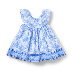 Baby Floral Border Dress