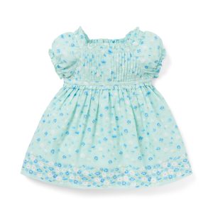 Baby Floral Border Dress