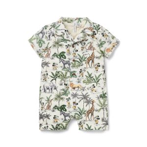 Disney Mickey Mouse Safari Baby Romper