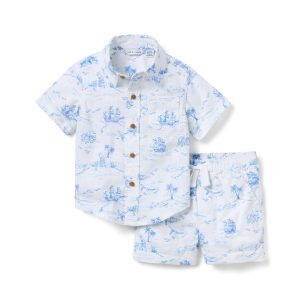 The Cabana Matching Baby Set