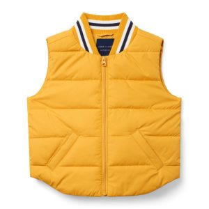 The Varsity Puffer Vest