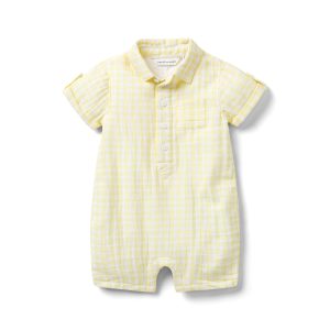 Baby Gingham Romper