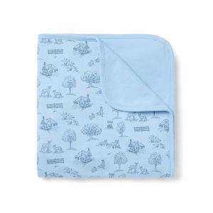 Baby Woodland Toile Blanket