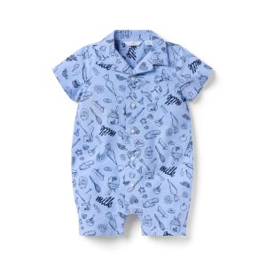 Milk Bar x Janie and Jack Slice Of Style Baby Romper