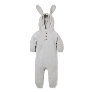 Baby Bunny Ear Hooded One-Piece