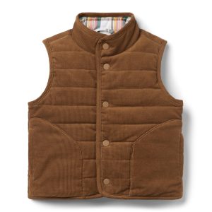 The Quilted Corduroy Vest