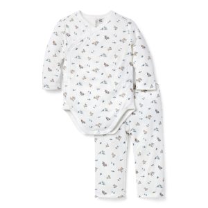 Baby Woodland Friends Wrap Matching Set