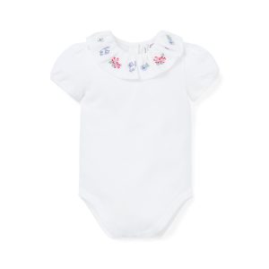 Baby Kitten Ruffle Collar Bodysuit
