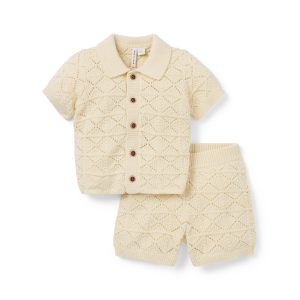 The Crochet Cabana Matching Baby Set