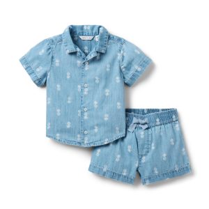 The Cabana Matching Baby Set