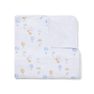Baby Hot Air Balloon Animals Blanket