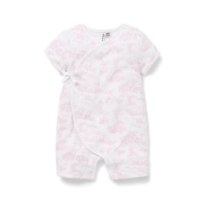 Baby Safari Toile Romper