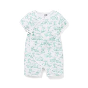 Baby Safari Toile Romper