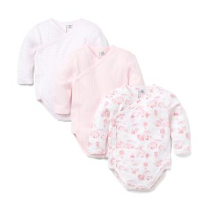 Baby Wrap Bodysuit 3-Pack