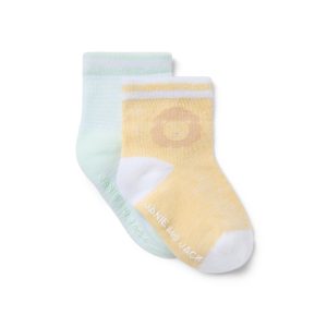 Baby Lion And Stripe Sock Set