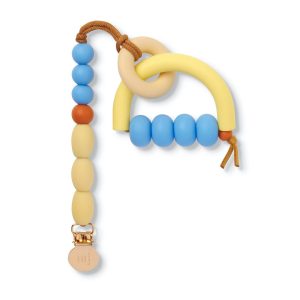 Bluebell Arch Ring Teether + Clip Set