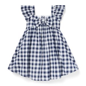 Gingham Bow Dress