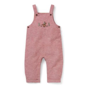 Baby Cowboy Linen-Cotton Overall