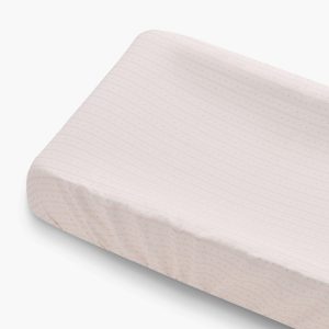 Petal Scallops Changing Pad Cover- Pink
