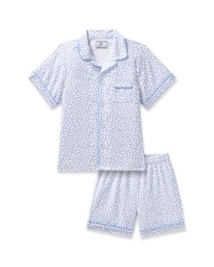 Children's Short Set in Bluehearts