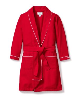 Petite Plume Flannel Robe