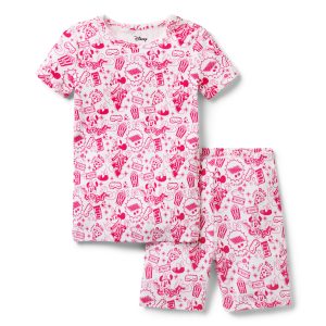 Good Night Short Pajama In Disney Minnie Mouse Sleepover