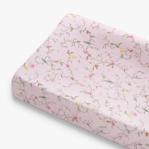 Dreaming of Paradise Changing Pad Cover- Ivory