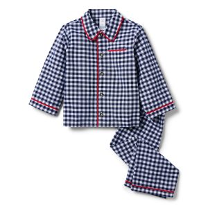 Good Night Classic Pajamas In Gingham