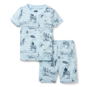 Good Night Short Pajama In STAR WARS Toile