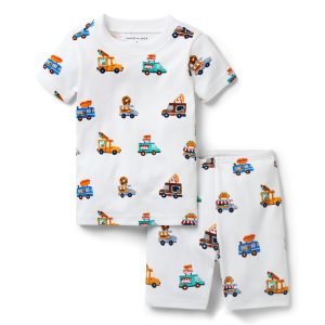 Good Night Short Pajama In Food Truck