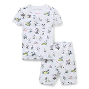 Good Night Short Pajama In Peanuts Snoopy Vacation