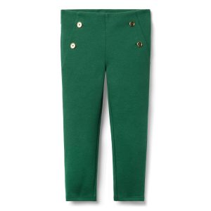 Button Ponte Pant