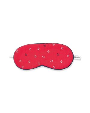 Kid's Twill Sleep Mask in Anchors Away